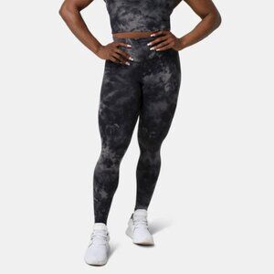 Kamo Fitness High Waisted Leggings Yoga Pants Ellyn Butt Lifting Tie Dye Size M